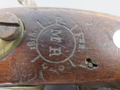 Pistolet d’arçon à silex modèle An XIII....