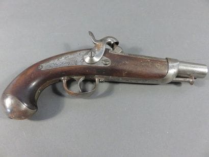 Pistolet de gendarmerie à percussion modèle...
