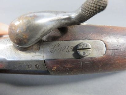 Pistolet de gendarmerie à percussion modèle...