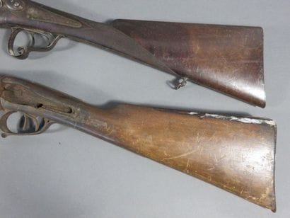 Fusil de chasse à broche deux coups, calibre...