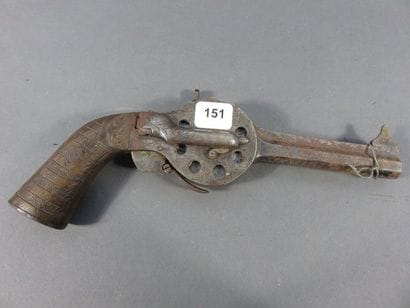Pistolet revolver Noël et Guery dit Rotorevolver,...