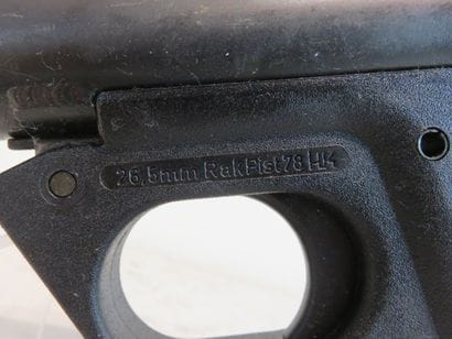 Suisse. Heckler & Koch P 2 A1. Pistolet signaleur...