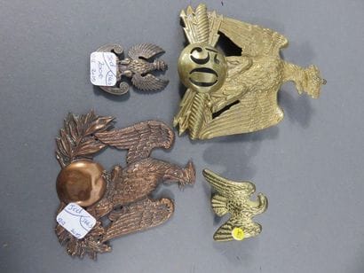 Ensemble comprenant : -Aigle polonais de...