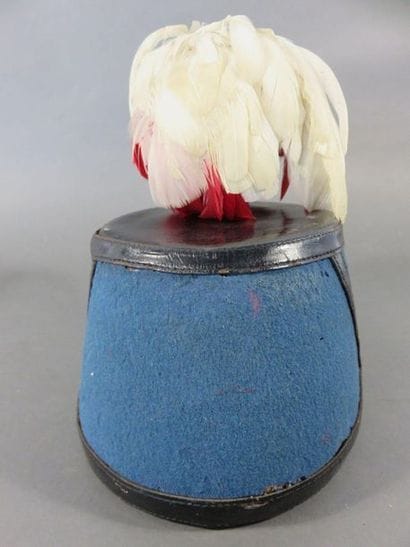 Shako d’élève officier de l’ESM Saint Cyr....