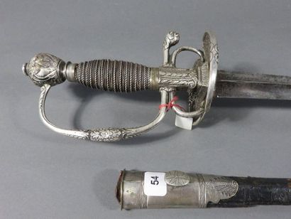 Sabre de style de garde du corps du Roi du...