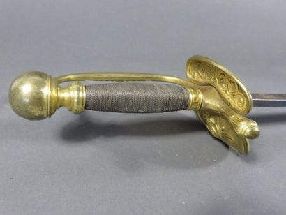 Epée d’officier modèle 1816 . Fusée entièrement...