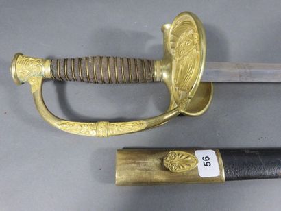 Epée d’officier supérieur de la garde royale...