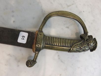 Sabre briquet de sous-officier modèle fantaisie....