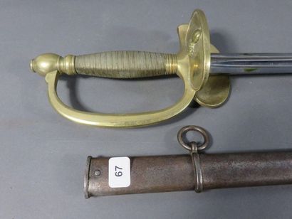 Epée de sous-officier d’infanterie modèle...