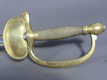 Epée de sous-officier d’infanterie modèle...