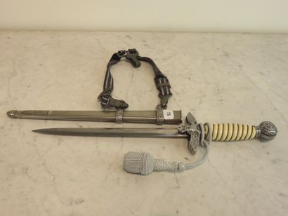 Dague d'officier de l'armée de l'air allemande...