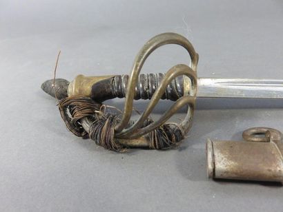 Sabre miniature modèle 1822 de ligne. Poignée...