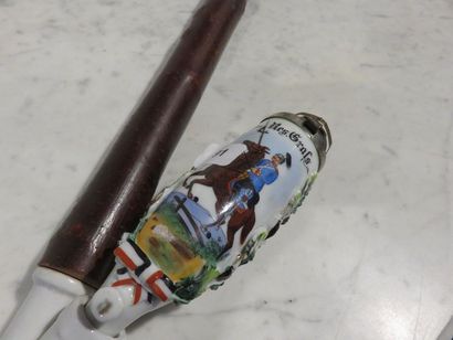 Pipe de réserviste au nom du réserviste GRAFS...