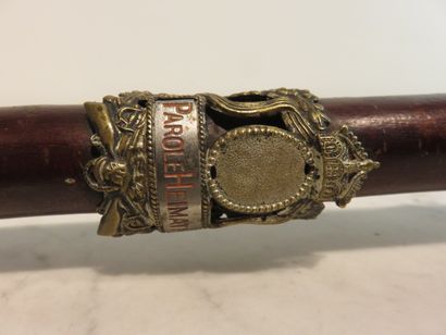 Pipe de réserviste au nom du réserviste RAUGEL...
