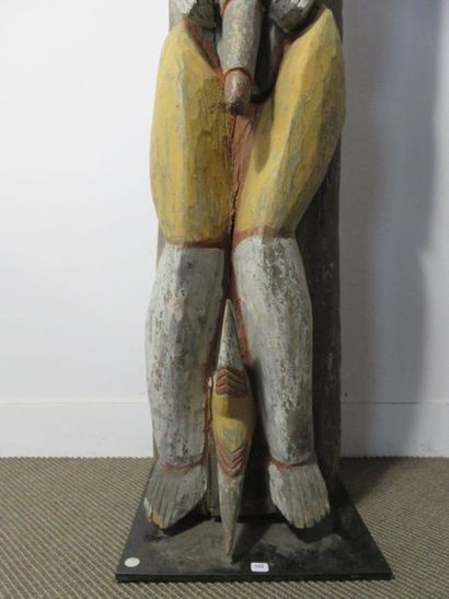 Figure d’ancêtre représentant un personnage...