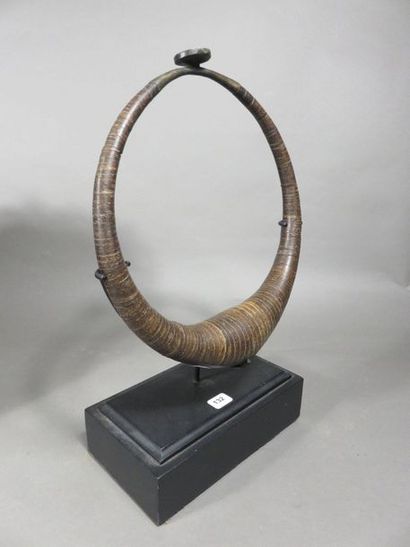 Collier kalabuhu. composé de disques de noix...