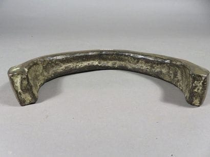 Torque. Bronze. Longueur : 25 cm. Gabon,...