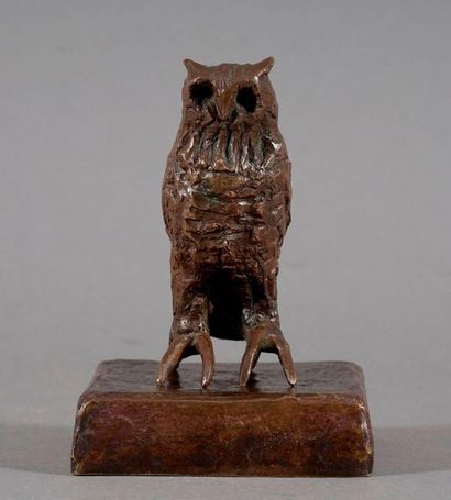 Diego GIACOMETTI, 1902-1985

Hibou

bronze...