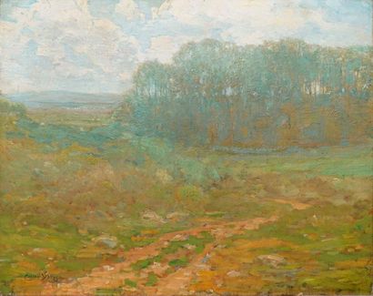 Cullen YATES, 1866-1945

Prairie aux arbres

huile...