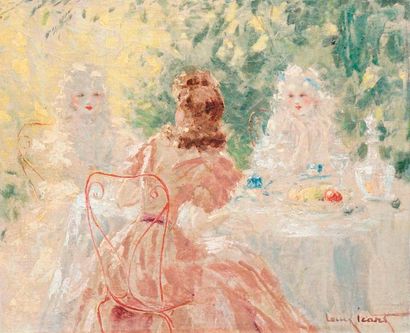Louis ICART, 1888-1950

Déjeuner au jardin

huile...