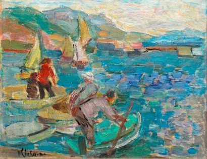 Michel KIKOINE, 1892-1968

Barques de pêcheurs...