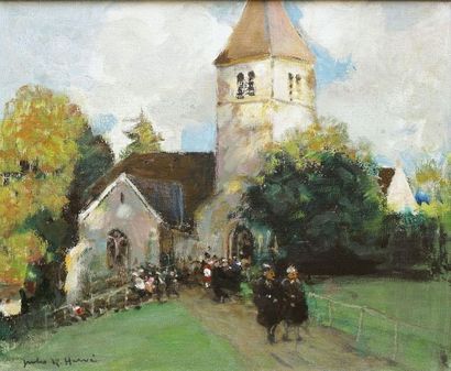 Jules René HERVÉ, 1887-1981

Sortie à Neuilly-sur-Seine

huile...