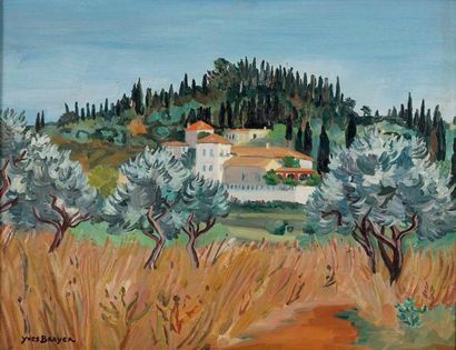Yves BRAYER, 1907-1990, 

Monastère dans...