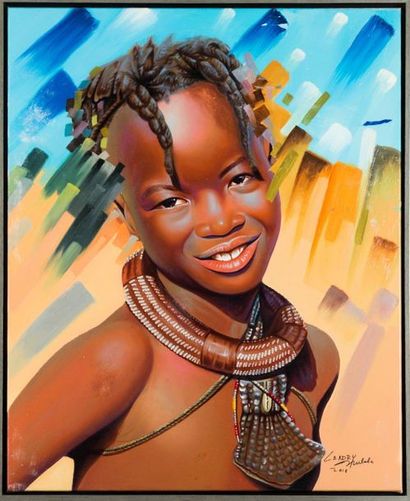 LANDRY MULALA (né en 1959, République Démocratique...