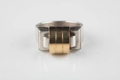 Jean DESPRÉS (1889-1980) 

Bague chevalière...