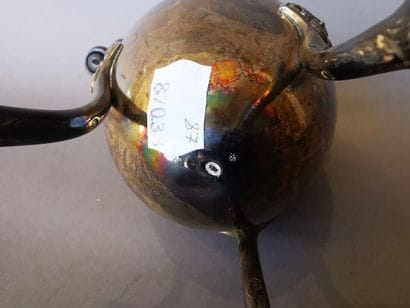 CAFETIERE en argent. PARIS OU PROVINCE, orfèvre...