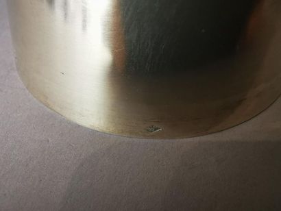 CALICE ET PATENE en argent et argent doré....