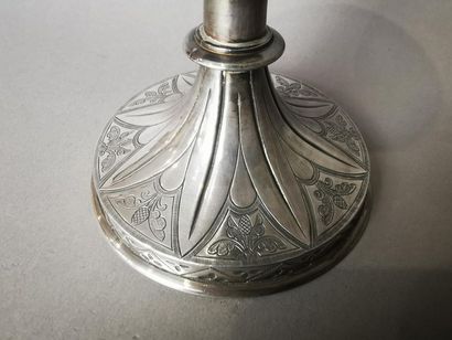CIBOIRE en argent. PARIS, FAVIER, ap. 1838...