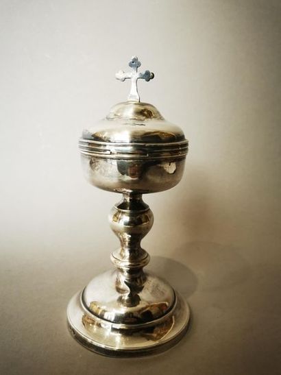 CIBOIRE en argent. PARIS, Alexis RENAUD,...