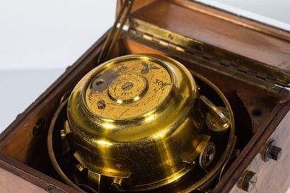 Chronomètre de marine de 35 heures de réserve...