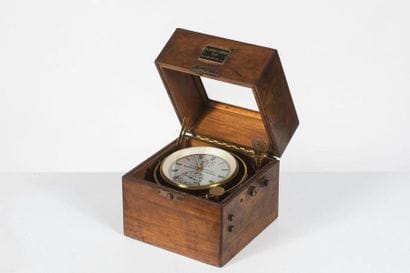 Chronomètre de marine de 35 heures de réserve...