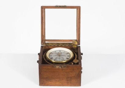 Chronomètre de marine de 35 heures de réserve...