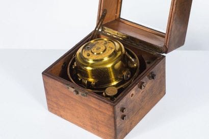 Chronomètre de marine de 35 heures de réserve...