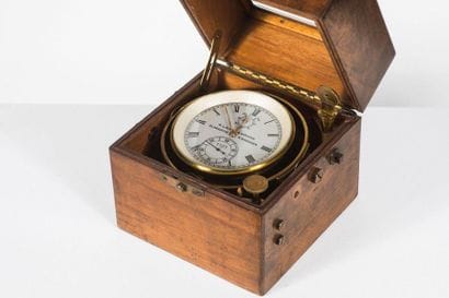 Chronomètre de marine de 35 heures de réserve...