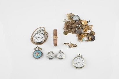 Lot de montres et bijoux
