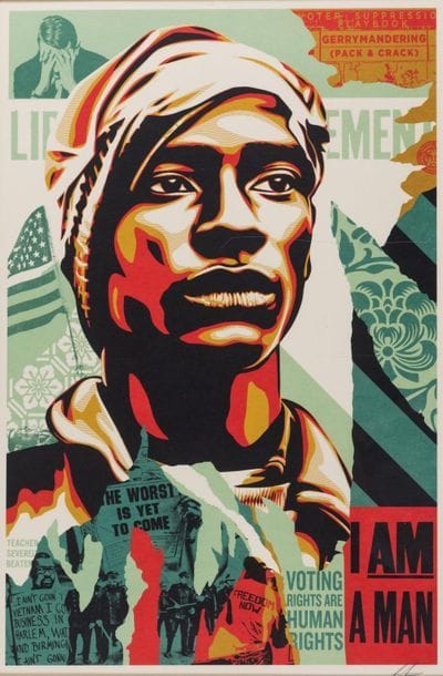 OBEY - Voting rights are human rights, 2020....