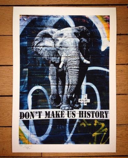 PolarBear - Don’t make us history Print réalisé...