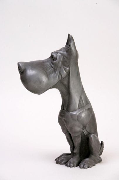 Samuel BOULESTEIX - The DOG 2017. Sculpture...