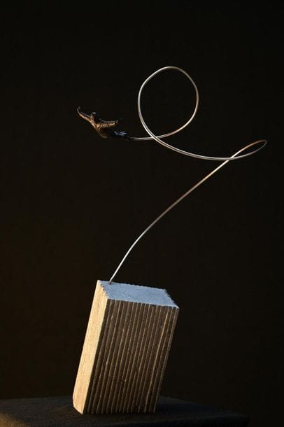 Annick LEROY - Evasion 2020. Sculpture en...