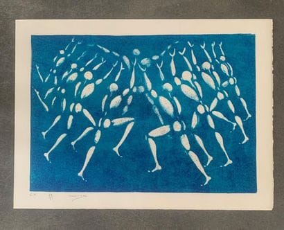 Jérome MESNAGER - Victory. Circa 2005. Lithograph...