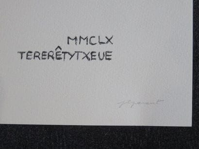 Jean- Luc PARANT - Boule-MMCLXTERETYTXEUE,...