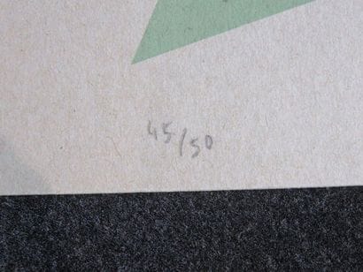 Bruno ROUSSELOT - TRIANGLE N°1, 1999. Silkscreen...
