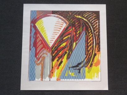 Gérard TITUS-CARMEL - Armorial 1, 1989. Silkscreen...