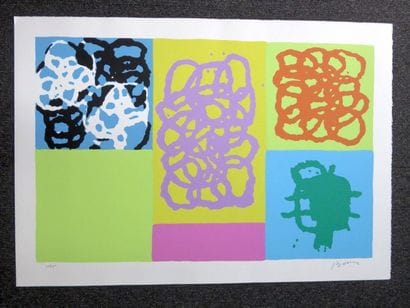 Jacques BOSSER - Tuly, 2005. Silkscreen signed...