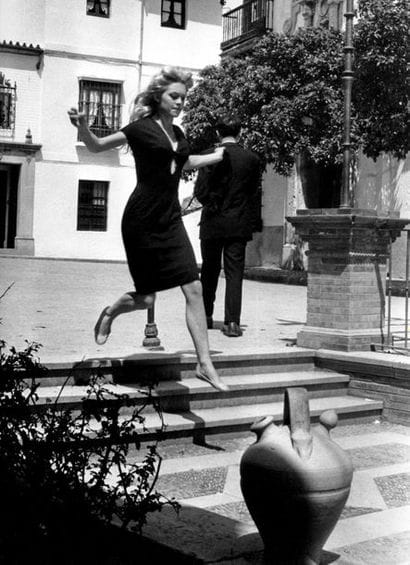 Georges DUDOGNON - Brigitte Bardot during...