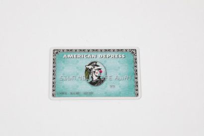 D*FACE - American Depress, 2008. Carte bancaire...